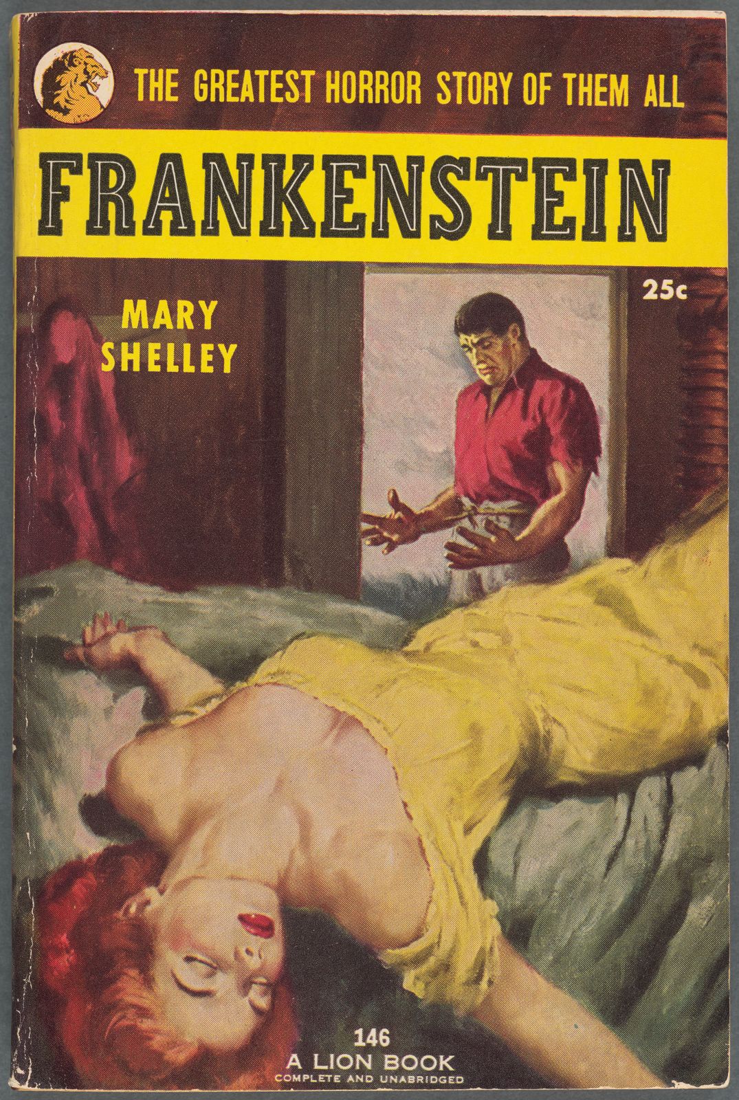 Frankenstein book cover